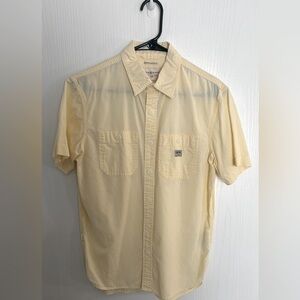 Denim  and supply Ralph Lauren men shirt size S/P yellow